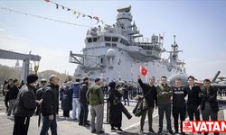Türkiye'nin en büyük askeri gemisi TCG Anadolu'yu bugüne kadar 92 bin 317 kişi ziyaret etti