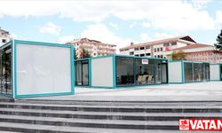 Depremzede Malatya esnafı konteyner dükkanlarında siftah yaptı