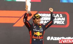 F1 Azerbaycan Grand Prix'sini Perez kazandı