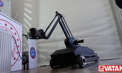 Meslek liseli öğrenciler, öğretmenleriyle bomba imha robotu geliştirdi