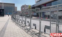 Taksim Meydanı'nda 1 Mayıs Emek ve Dayanışma Günü tedbirleri
