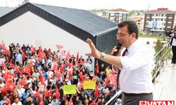 Ekrem İmamoğlu, seçime bir gün kala Arnavutköy’de