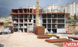 İskenderun'da 1451 kalıcı konutun inşası sürüyor
