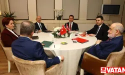 6'lı masa toplanıyor