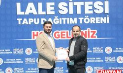 Lale sitesinin 30 yıllık tapu sorunu çözüldü