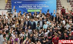 Basketbol ve Voleybol Turnuvası’nın ödül töreni yapıldı