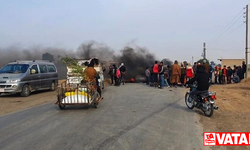 Deyrizor'da halk terör örgütü PKK/YPG'yi protesto etti