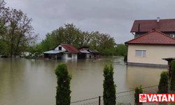 Bosna Hersek'te meydana gelen selde yüzlerce ev ve iş yerini su bastı