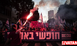 İsrailliler hükümetin yargı düzenlemesine karşı protestoların 20'nci haftasında meydanlarda