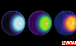 NASA, Uranüs'ün kuzey kutbunda dönen bir siklonu ilk defa görüntüledi