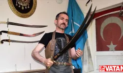 Bilecikli kılıç ustası "Zülfikar"ın replikasını yaptı