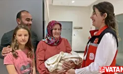 Belinay bebek, depremden 3 ay sonra ailesine kavuştu