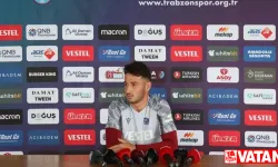 Trabzonspor'un genç oyuncusu Arif Boşluk hedeflerini anlattı