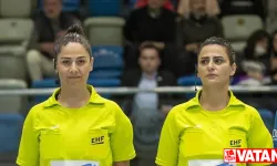 Hentbol hakemleri Pınar Ünlü Hatipoğlu ve Mehtap Şimşek'e Şampiyonlar Ligi'nde görev