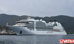 Marmaris'e Bahama bandıralı kruvaziyerle 480 turist geldi