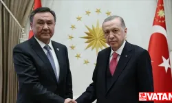 TDT Genel Sekreteri Ömüraliyev'den Cumhurbaşkanı Erdoğan'a tebrik mektubu