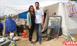 Çeyizleri evlerinin enkazı altında kalan çift, düğün hayali kuruyor