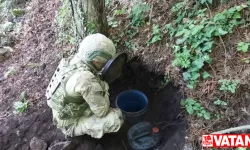 Amanos Dağları'nda terör örgütü PKK'ya ait depo bulundu