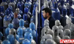 Kahramanmaraş'ta tıbbi oksijen gazı üreten tesis depremzedelere "nefes" oldu