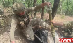 Pençe Operasyonu'nda teröristlere ait tanksavar mühimmatı ele geçirildi