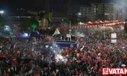 Cumhurbaşkanı Erdoğan'ın seçim zaferi kutlanıyor