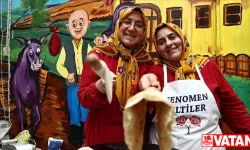 Düzce'de eltilerin yaptığı otlu gözleme damakları tatlandırıyor