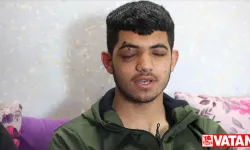 İsrail'in attığı ses bombası nedeniyle görme yetisini kaybeden Filistinli çocuk "hayallerine" tutunuyor