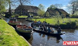 Hollanda'nın araba yolu olmayan köyü: Giethoorn