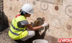 Pompei'deki kazılarda Vezüv'deki büyük patlamada ölen kişilere ait kalıntılar