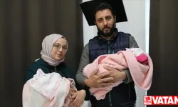 Konya'da tek yumurta ikizleri anne karnındaki müdahaleyle sağlıklı şekilde doğdu