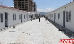 Hatay'da depremde büroları yıkılan avukatlar, prefabrik yazıhanelerde hizmet verecek