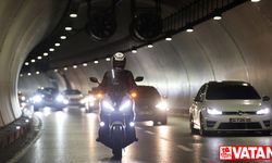Avrasya Tüneli’nden bir yılda yaklaşık 385 bin motosiklet geçti