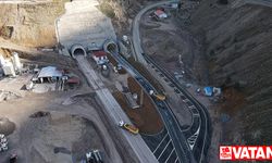 Giresun-Sivas güzergahındaki Eğribel Tüneli'nin inşası tamamlandı