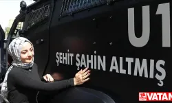 Adana'da şehit polisin adı kızının isteği üzerine zırhlı araca verildi