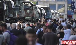 İstanbul Otogarı'nda Kurban Bayramı hareketliliği