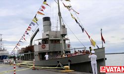 TCG Nusret N-16 Müze Gemisi Trabzon'da ziyarete açıldı
