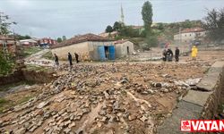 Kırıkkale'de sağanak ve dolu hayatı olumsuz etkiledi