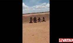 Çad ordusunun Fransız askerlerin silahlarını alarak tek sıraya dizdiği görüntüler ortaya çıktı