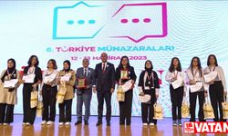 Anadolu imam hatip liseleri arasındaki "Türkiye Münazaraları"nın ödül töreni yapıldı