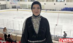 Buz pateni sporcusu Müberra Çamaşırcı: "Başörtüsü hiçbir şeyi yapmak için engel değil"