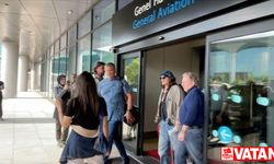 Johnny Depp'li Hollywood Vampires grubu konser için İstanbul'a geldi