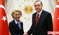Cumhurbaşkanı Erdoğan, AB Komisyonu Başkanı Von der Leyen ile telefonda görüştü