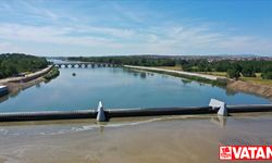 Meriç Nehri'nden elektrik üretilecek projede son testler yapılıyor