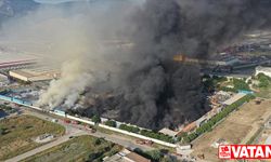 Manisa'da fabrikada çıkan yangın 19. saatte kontrol altına alındı