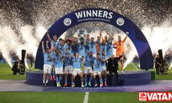 UEFA Şampiyonlar Ligi'nde Manchester City kupanın sahibi oldu