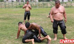 Edirneli pehlivanlar Kırkpınar hazırlıklarını sürdürüyor