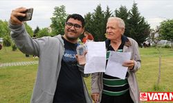 Edirne'de "80'lik delikanlı" arkeolog olma hedefiyle YKS'ye girdi