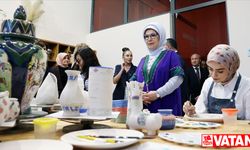 Emine Erdoğan, Bakü'de ziyaretlerde bulundu
