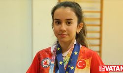 Genç sporcu, wushuda dünya şampiyonu olmak için çalışıyor