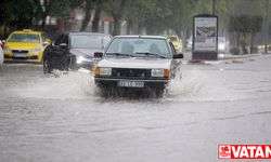 Edirne ve Kırklareli'nde sağanak etkili oluyor